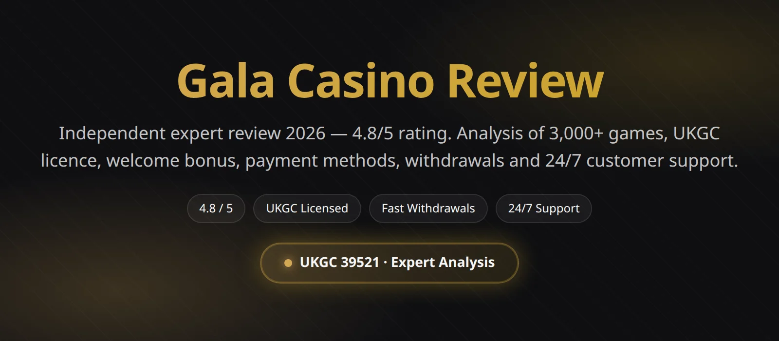 Gala Casino Reviews